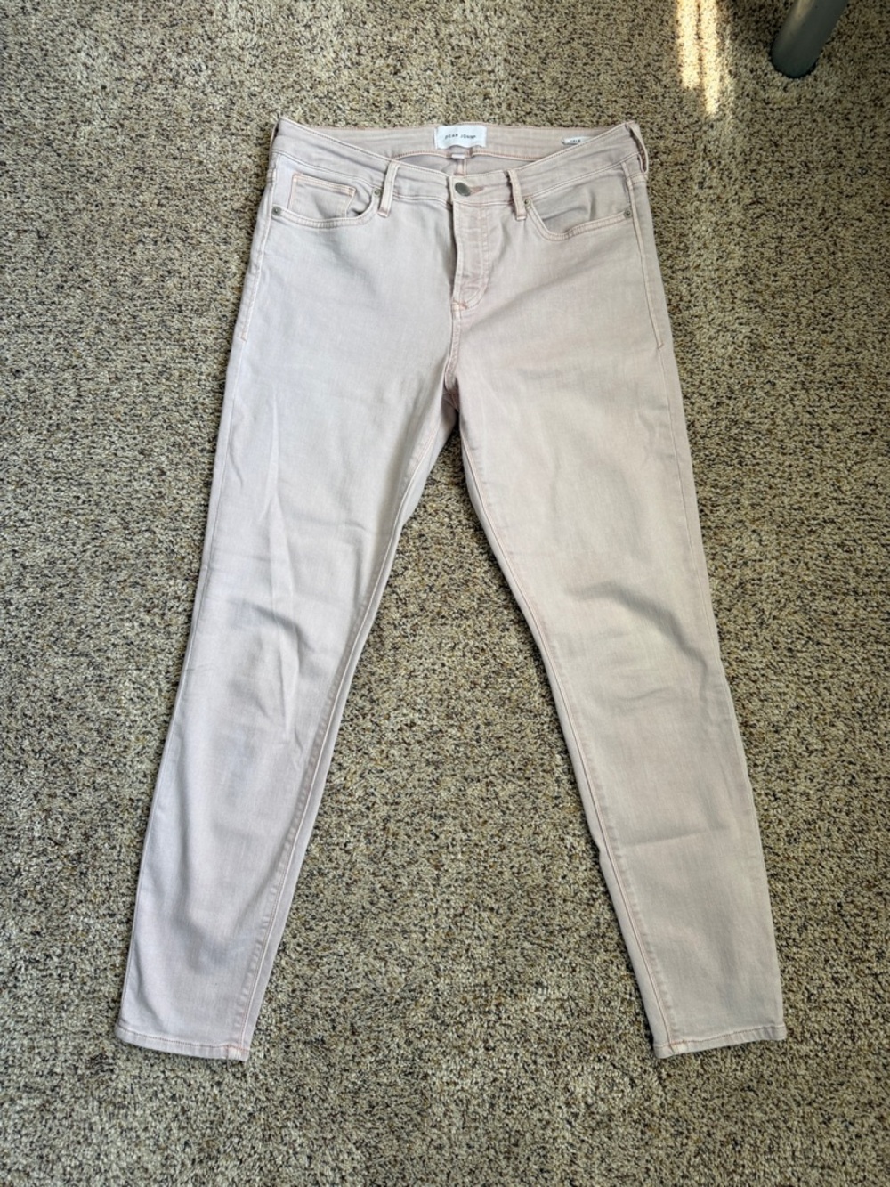 Dear John Skinny Jeans in Pale Blush
